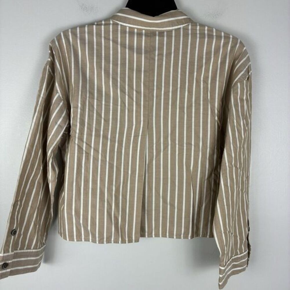 Everlane Boxy Button Up Top Shirt Sz XXS Cotton Preppy Casual NWT - Picture 4 of 8